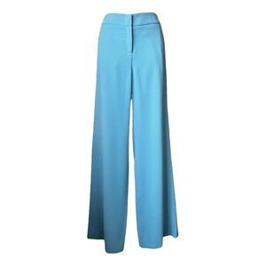No. 21 Blue Wide Leg Trousers